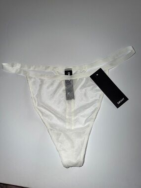 DKNY LOGO THONG